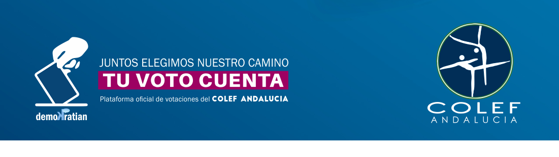Logo Vota-COLEF Andalucía